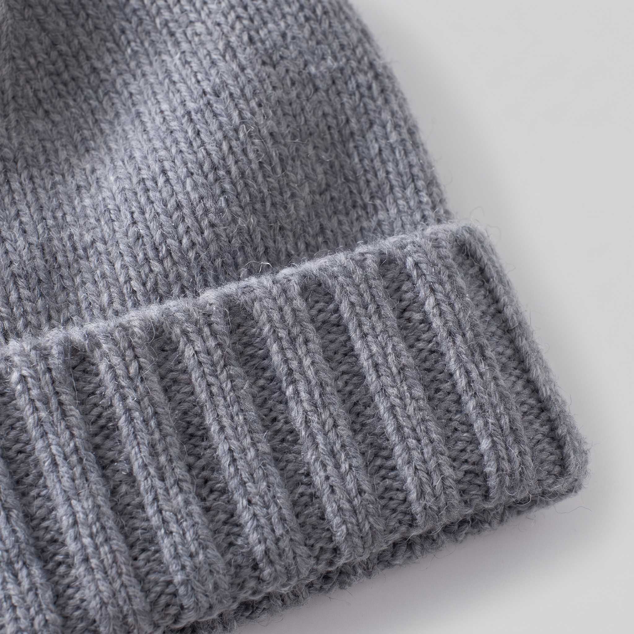 Cashmere Ribbed Beanie