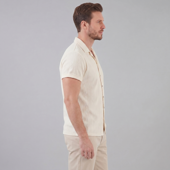Men's Camp Collar Button Shirt