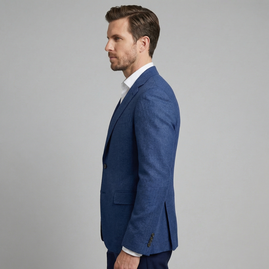 Men's Casual Linen Blazer Jacket