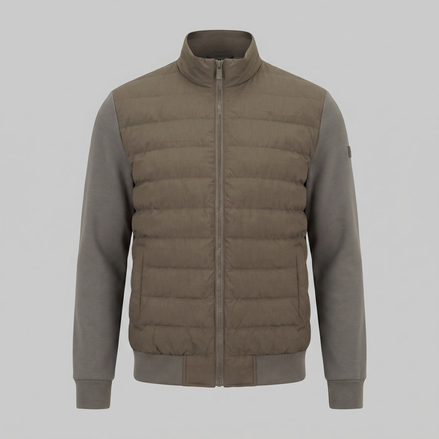 Men's Classic Hybrid Bomber Jacket