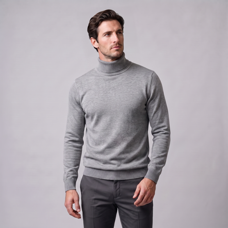 Men's Classic Turtleneck Sweater