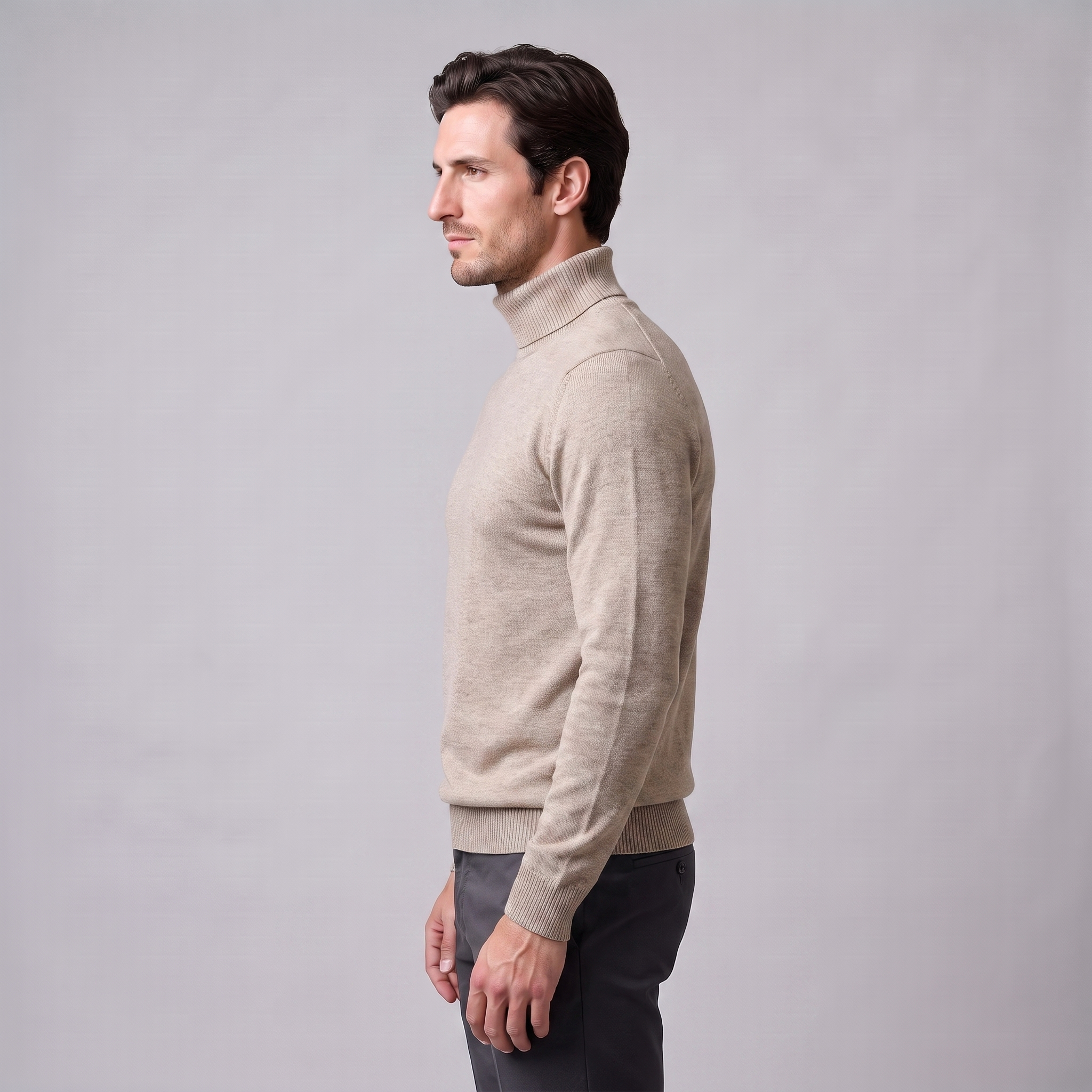 Men's Classic Turtleneck Sweater