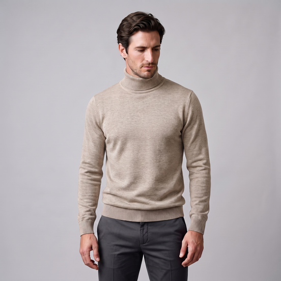 Men's Classic Turtleneck Sweater
