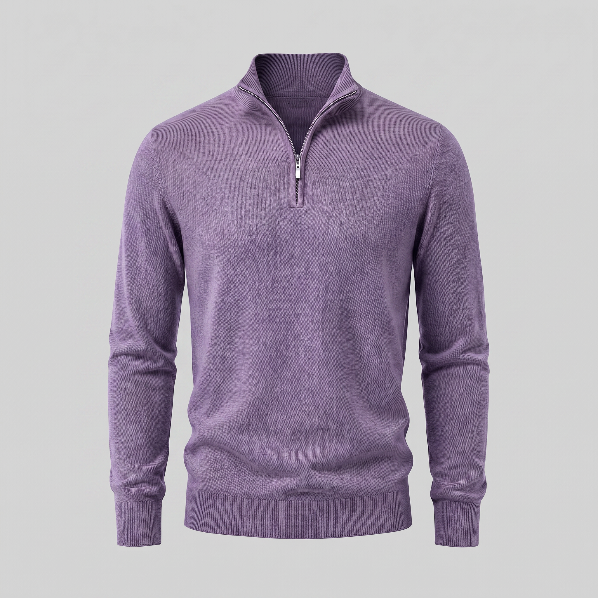 Men's Comfortable Half-Zip Sweater