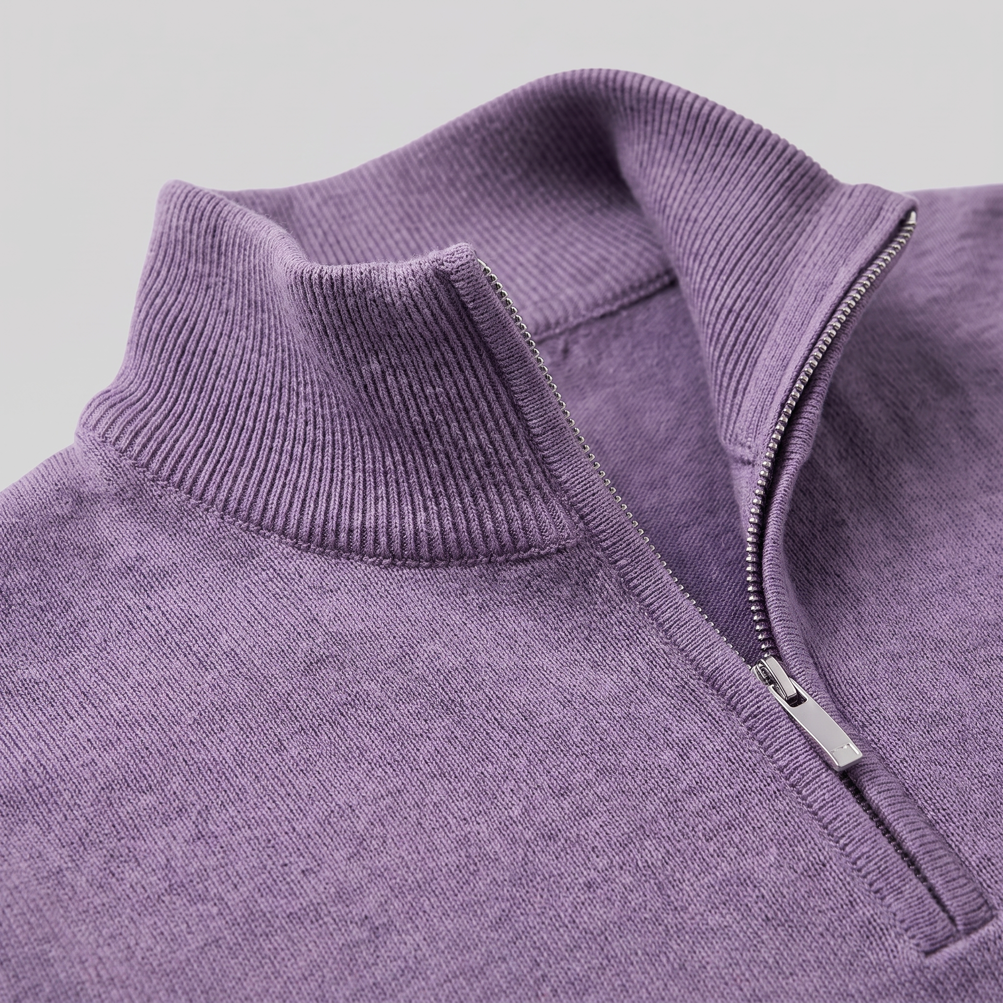 Men's Comfortable Half-Zip Sweater