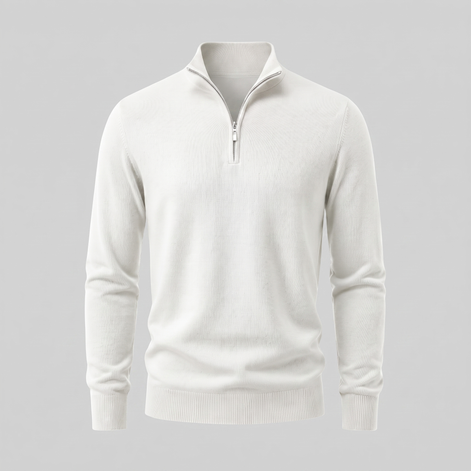 Men's Comfortable Half Zip Sweater