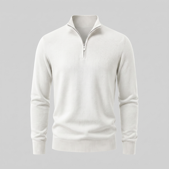 Men's Comfortable Half Zip Sweater
