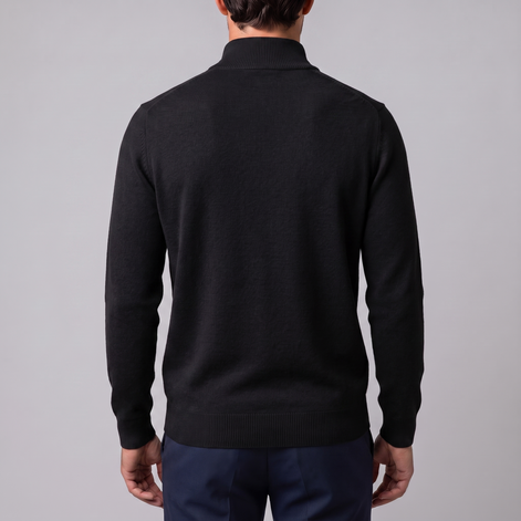 Men's Comfortable Half-Zip Sweater