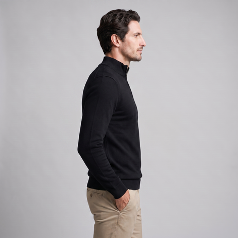 Men's Comfortable Half Zip Sweater