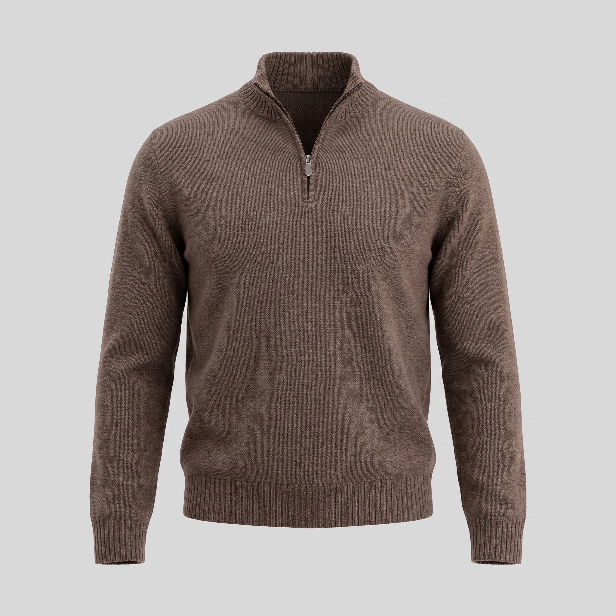 Men's Cotton Half-Zip Sweater