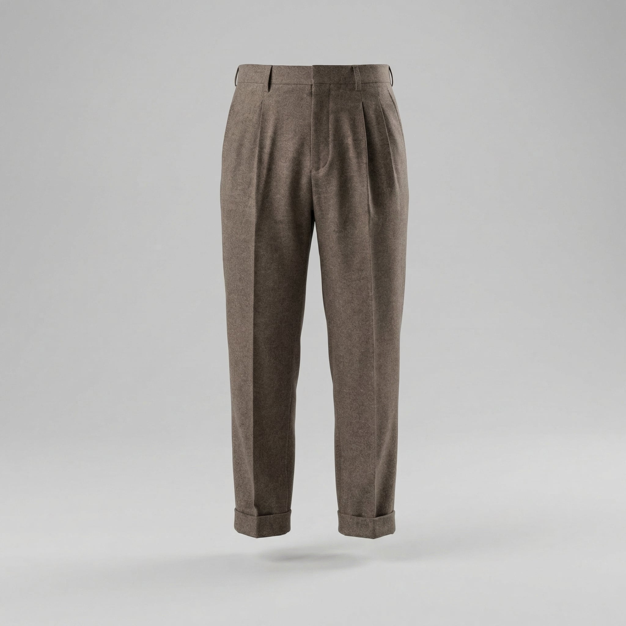 Men's Elegant Straight Fit Pants with Side Adjuster