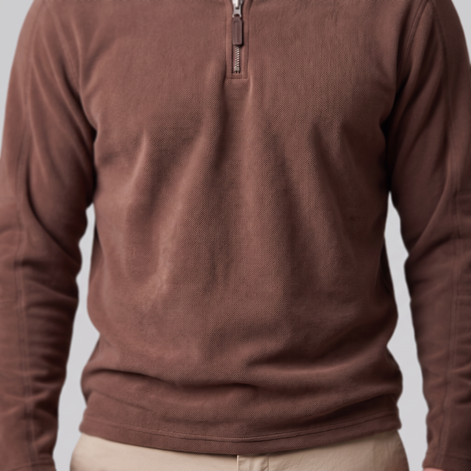 Men's Fleece Quarter-Zip Pullover