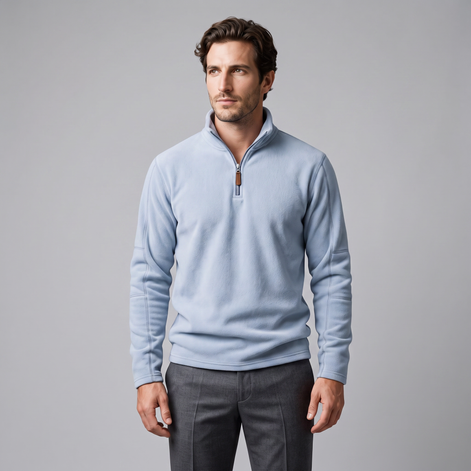 Men's Fleece Quarter-Zip Pullover