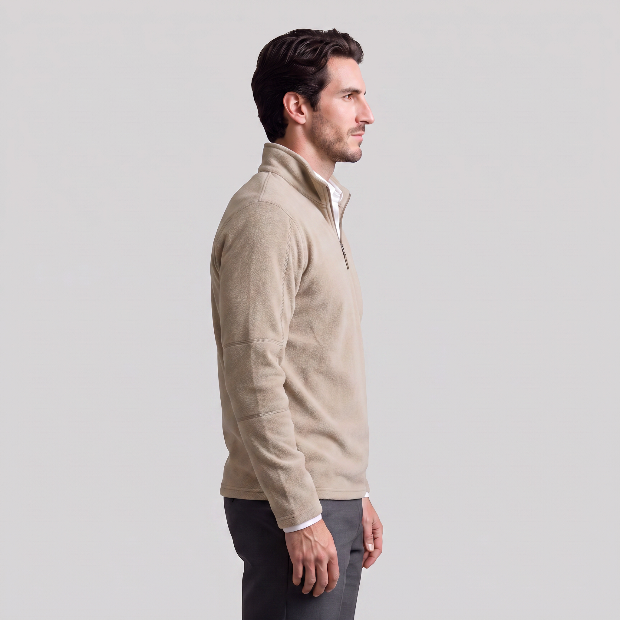Men's Fleece Quarter-Zip Pullover