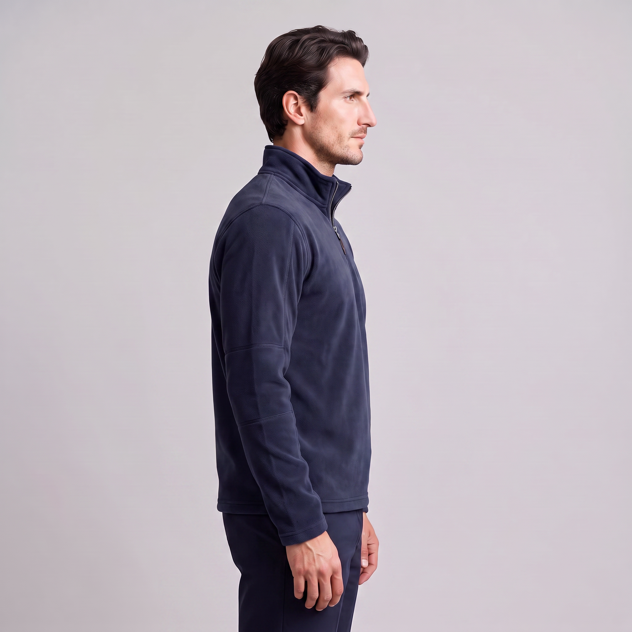 Men's Fleece Quarter-Zip Pullover