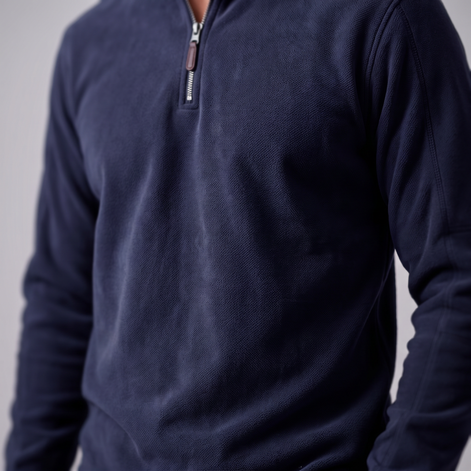 Men's Fleece Quarter-Zip Pullover