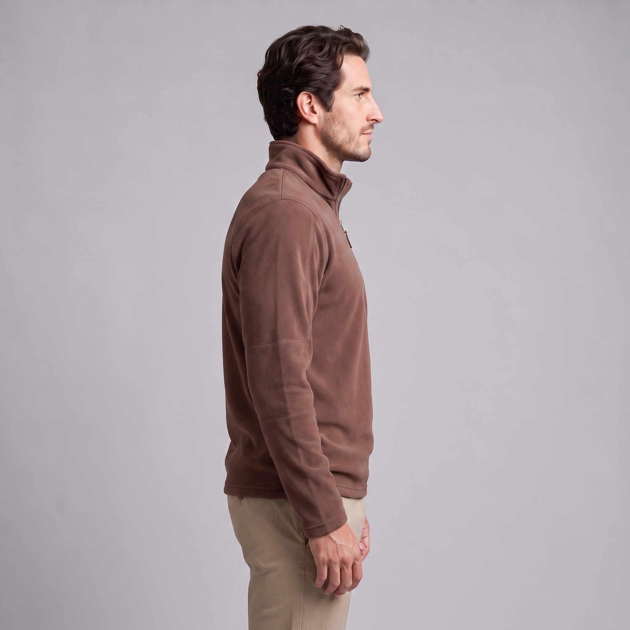 Men's Fleece Quarter-Zip Pullover