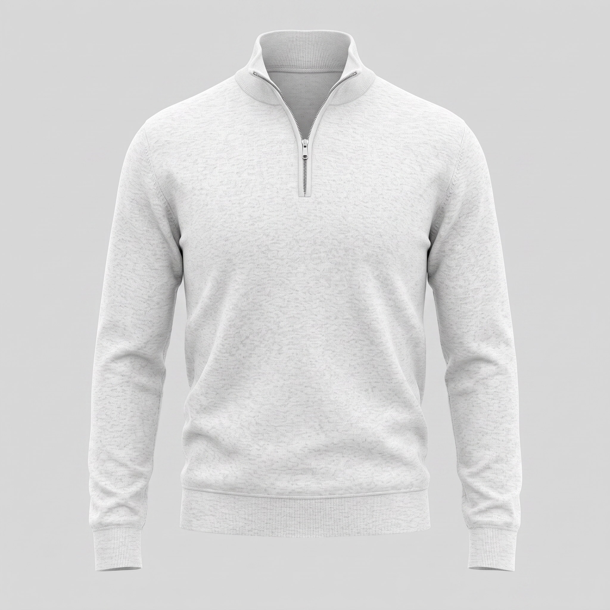 Men's Half-Zip Knit Sweater