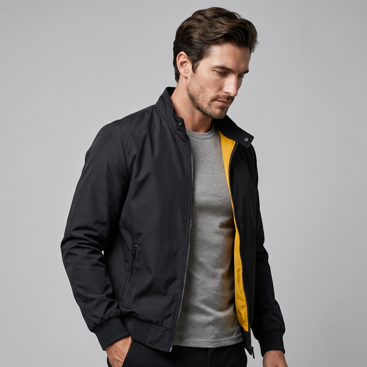 Men's Harrington Bomber Jacket