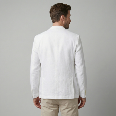 Men's Linen Blazer Jacket