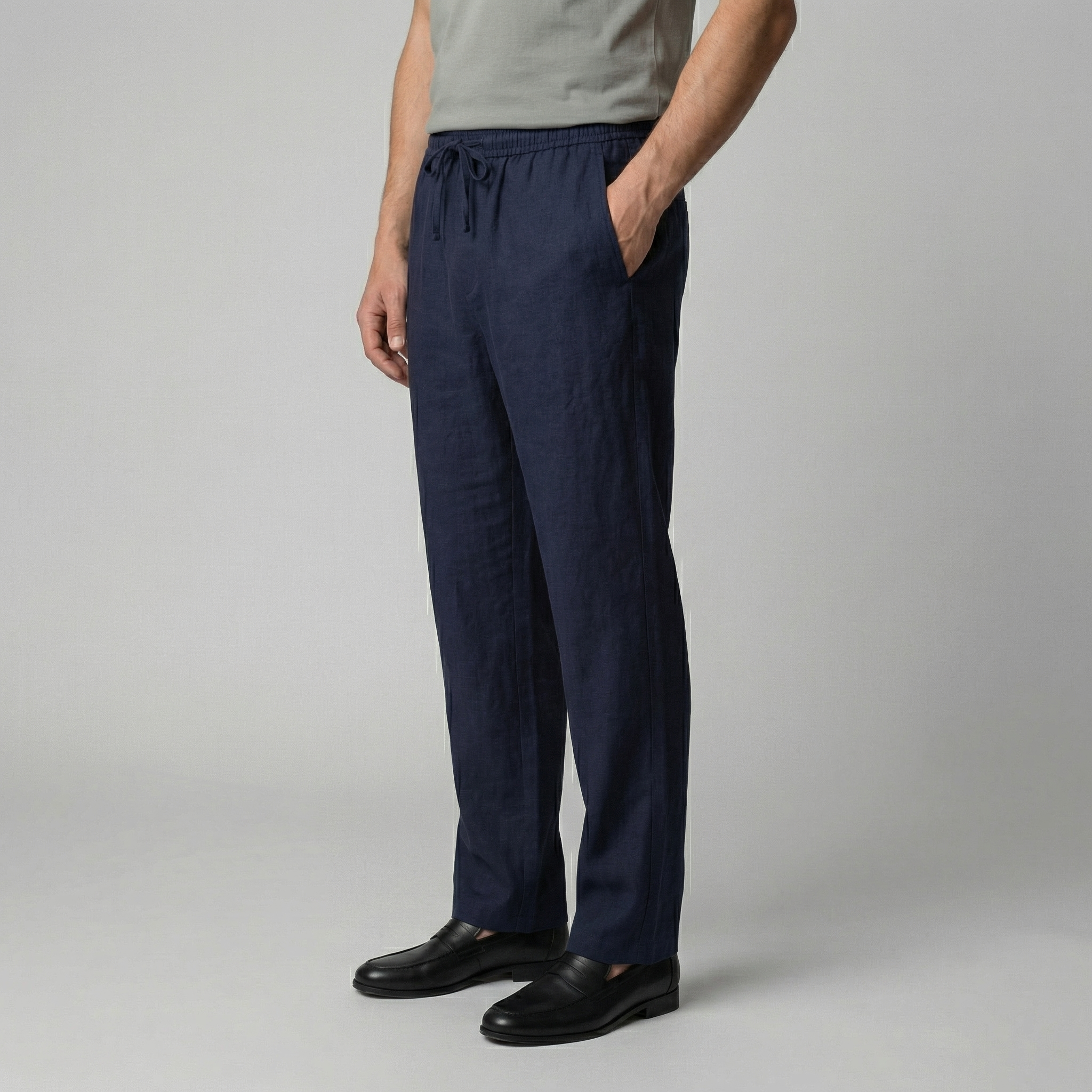Men's Linen Slim Fit Pants