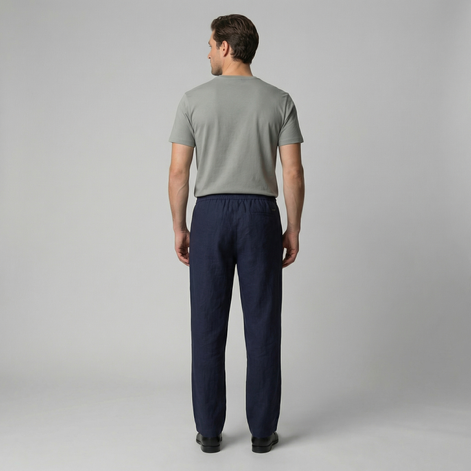 Men's Linen Slim Fit Pants