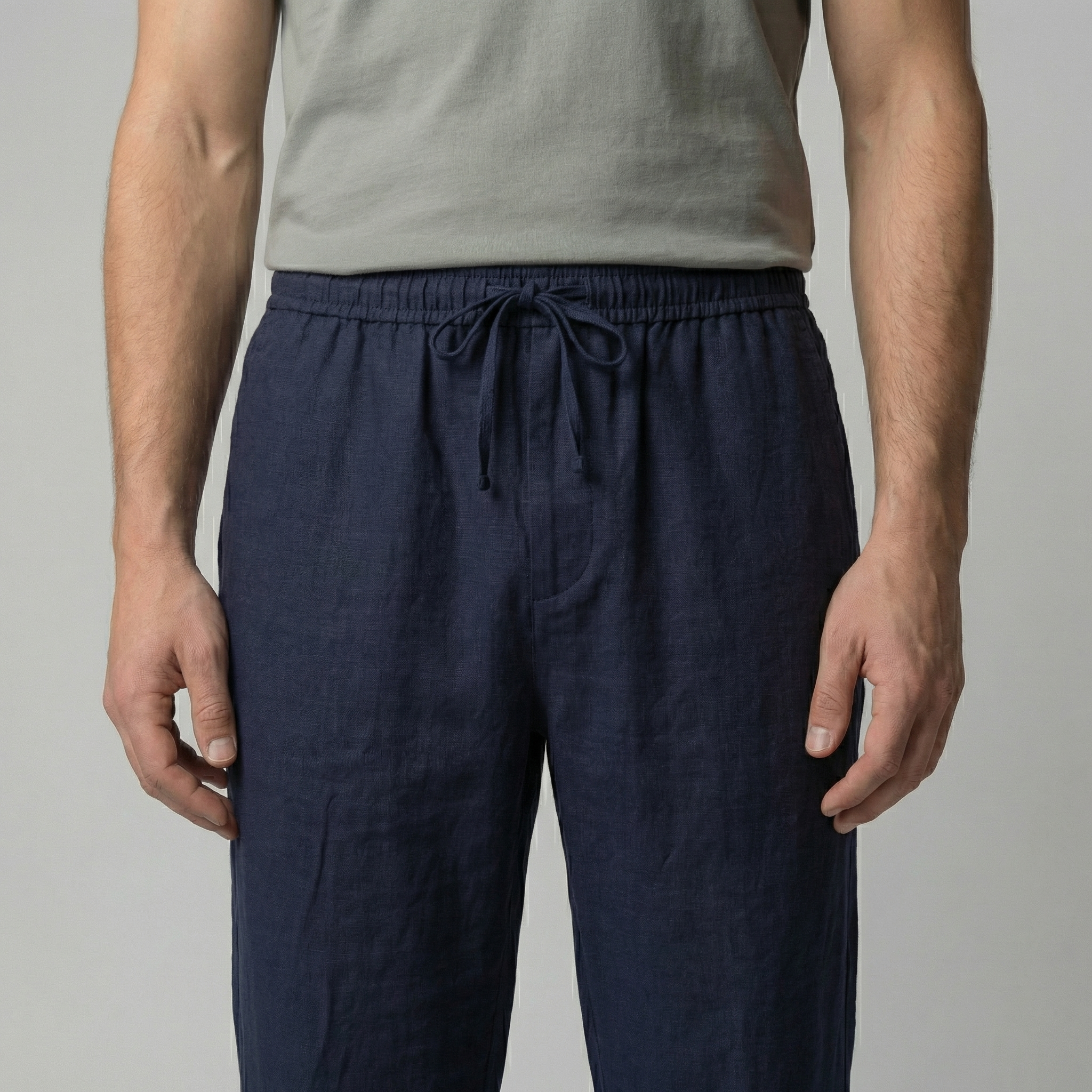Men's Linen Slim Fit Pants