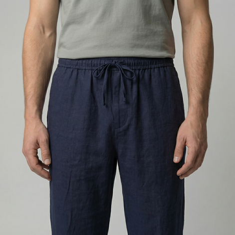 Men's Linen Slim Fit Pants