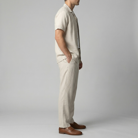 Men's Linen Slim Fit Pants