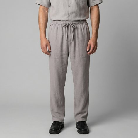Men's Linen Slim Fit Pants