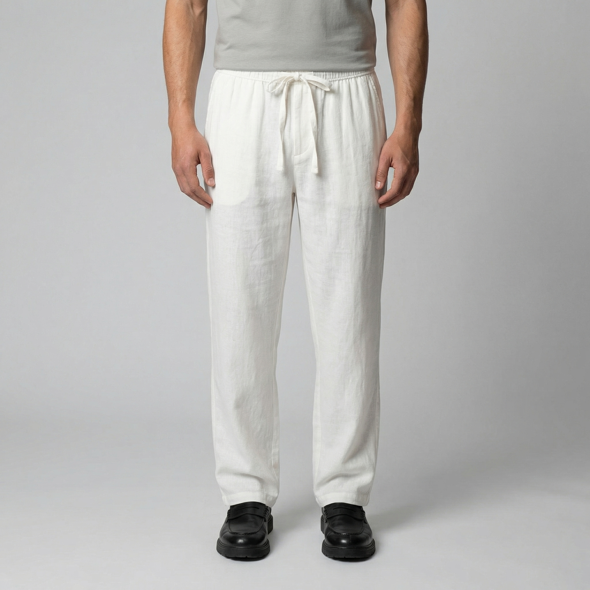 Men's Linen Slim Fit Pants