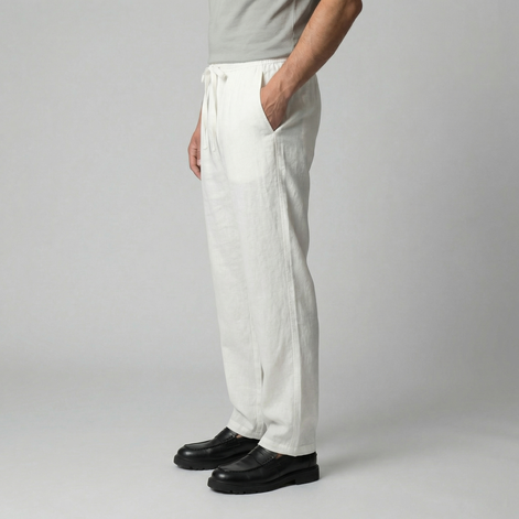 Men's Linen Slim Fit Pants