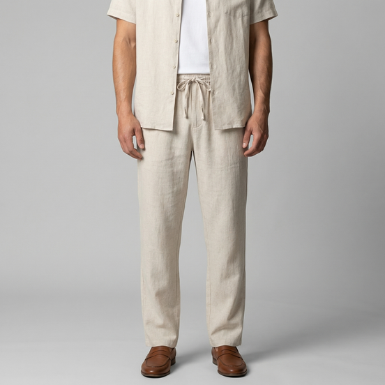 Men's Linen Slim Fit Pants