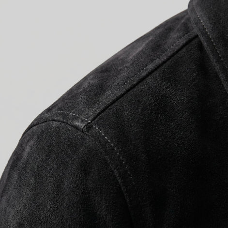 Men's Minimalist Button Closure Jacket