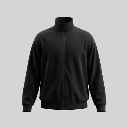 Men's Oversized Full-Zip Track Jacket