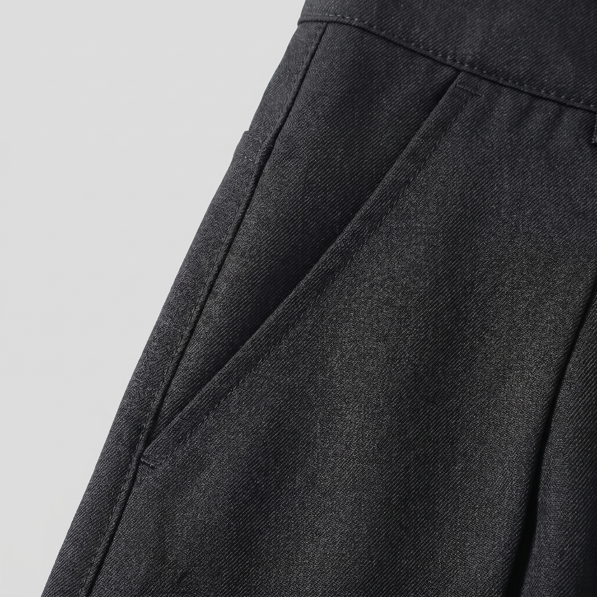 Men's Pleated Wide-Leg Tailored Pants