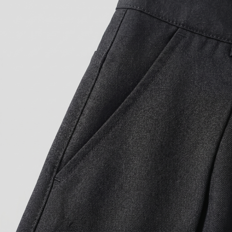 Men's Pleated Wide-Leg Tailored Pants