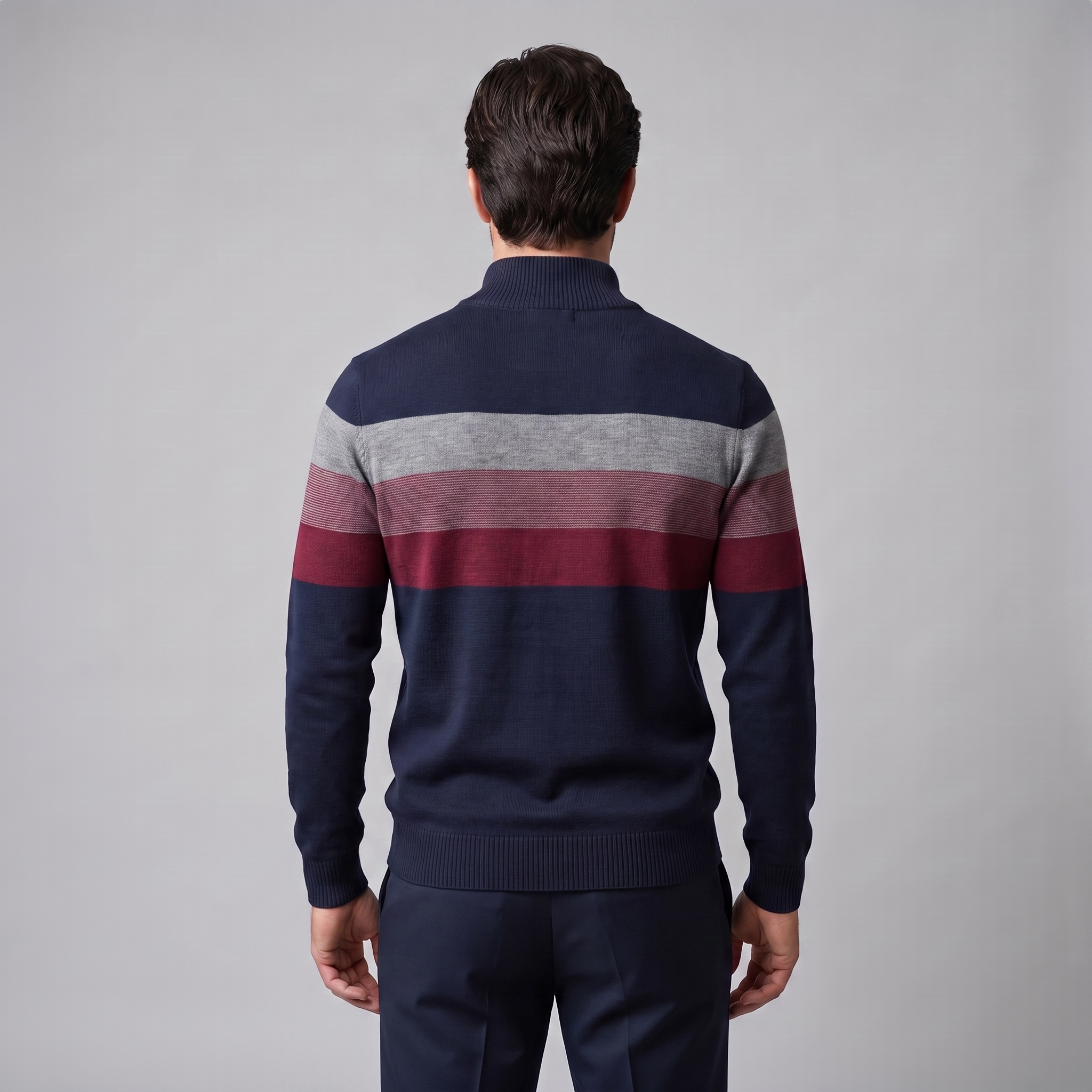 Men's Quarter-Zip Sweater