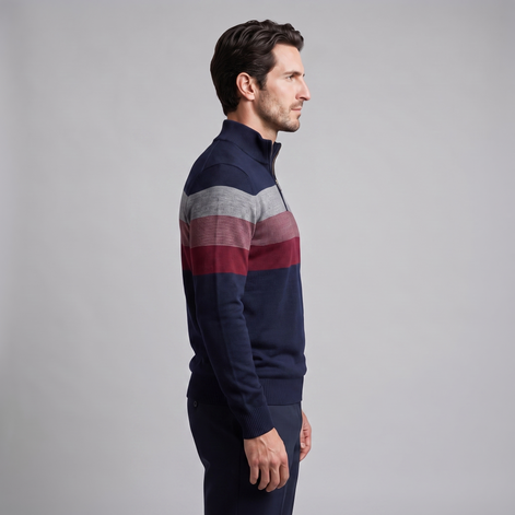 Men's Quarter-Zip Sweater