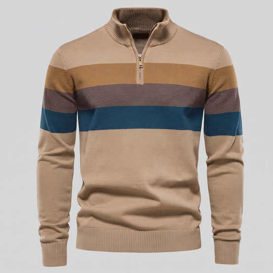 Men's Quarter-Zip Sweater
