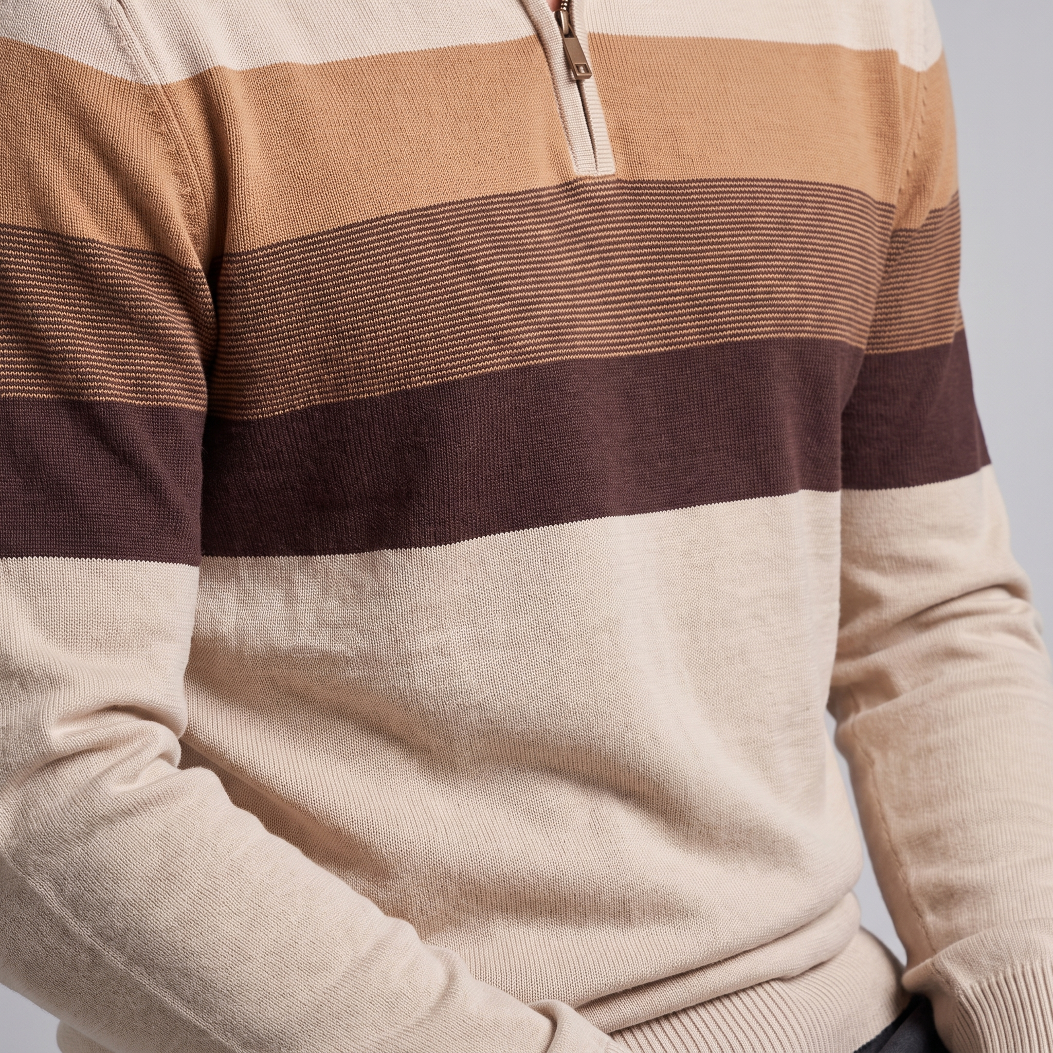 Men's Quarter-Zip Sweater