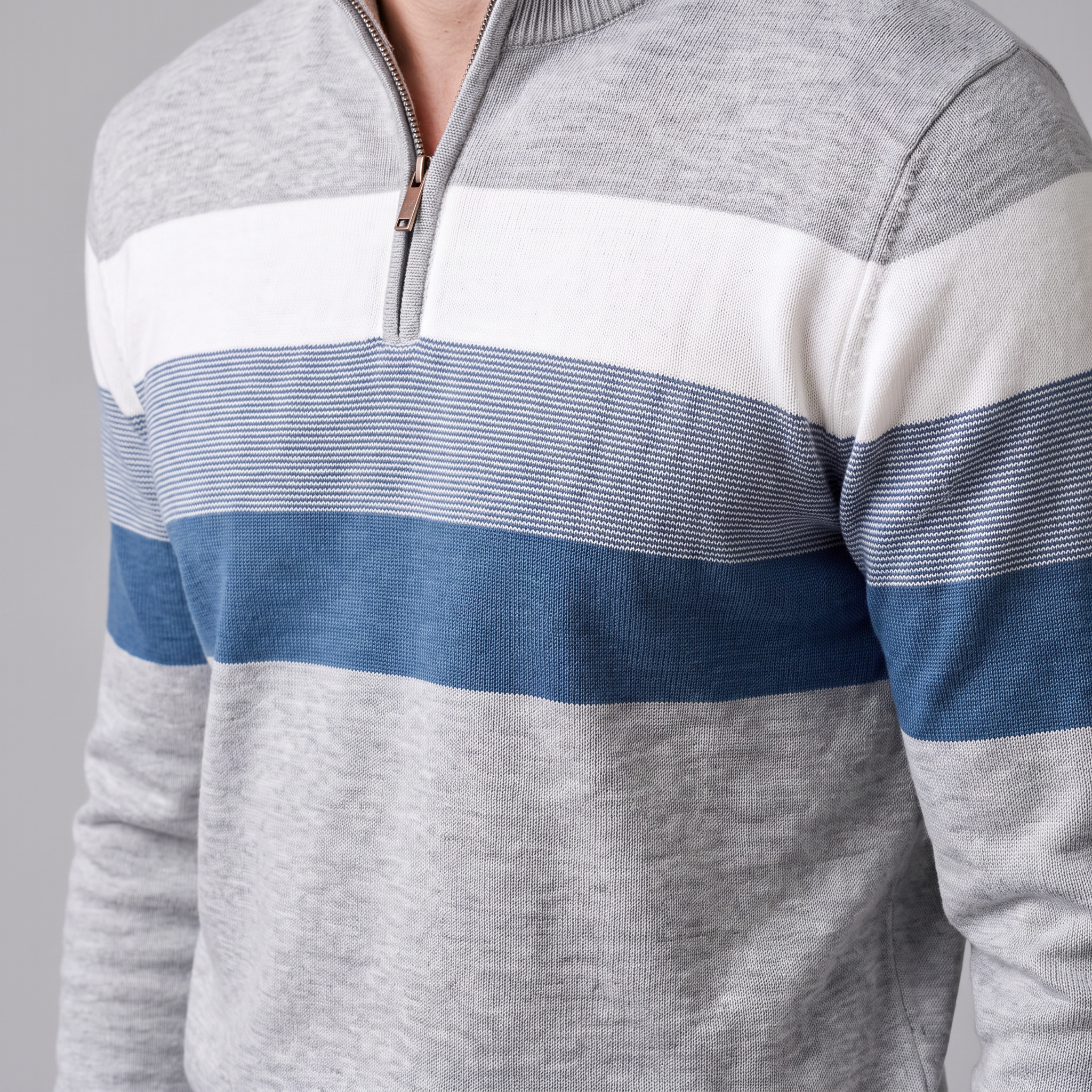 Men's Quarter-Zip Sweater
