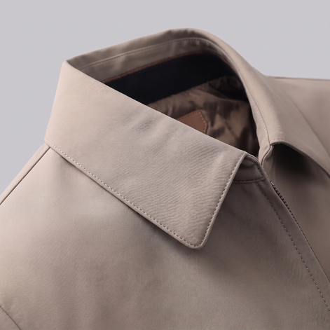 Men's Quilted Lined Zip Jacket