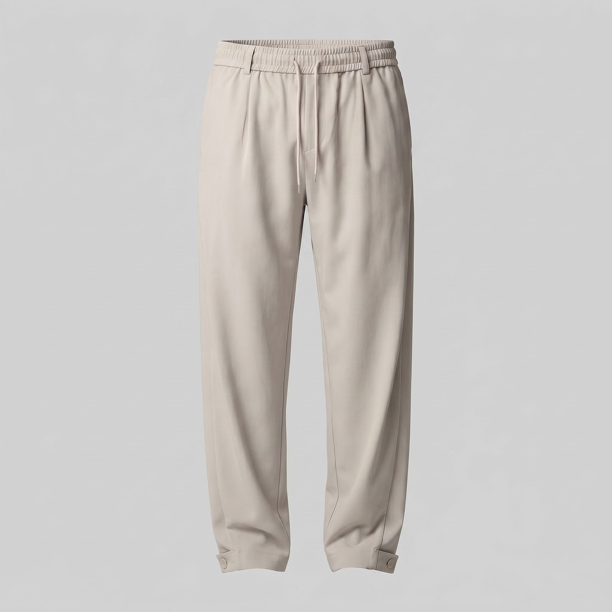 Men's Relaxed Drawstring Tapered Pants