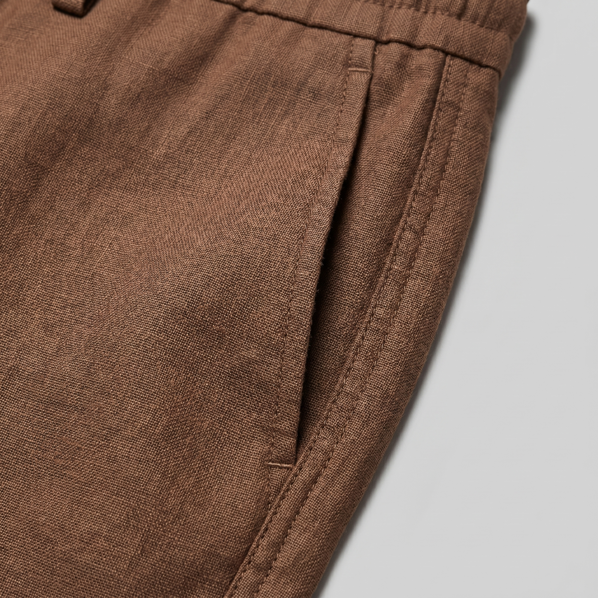 Men's Relaxed Drawstring Tapered Pants