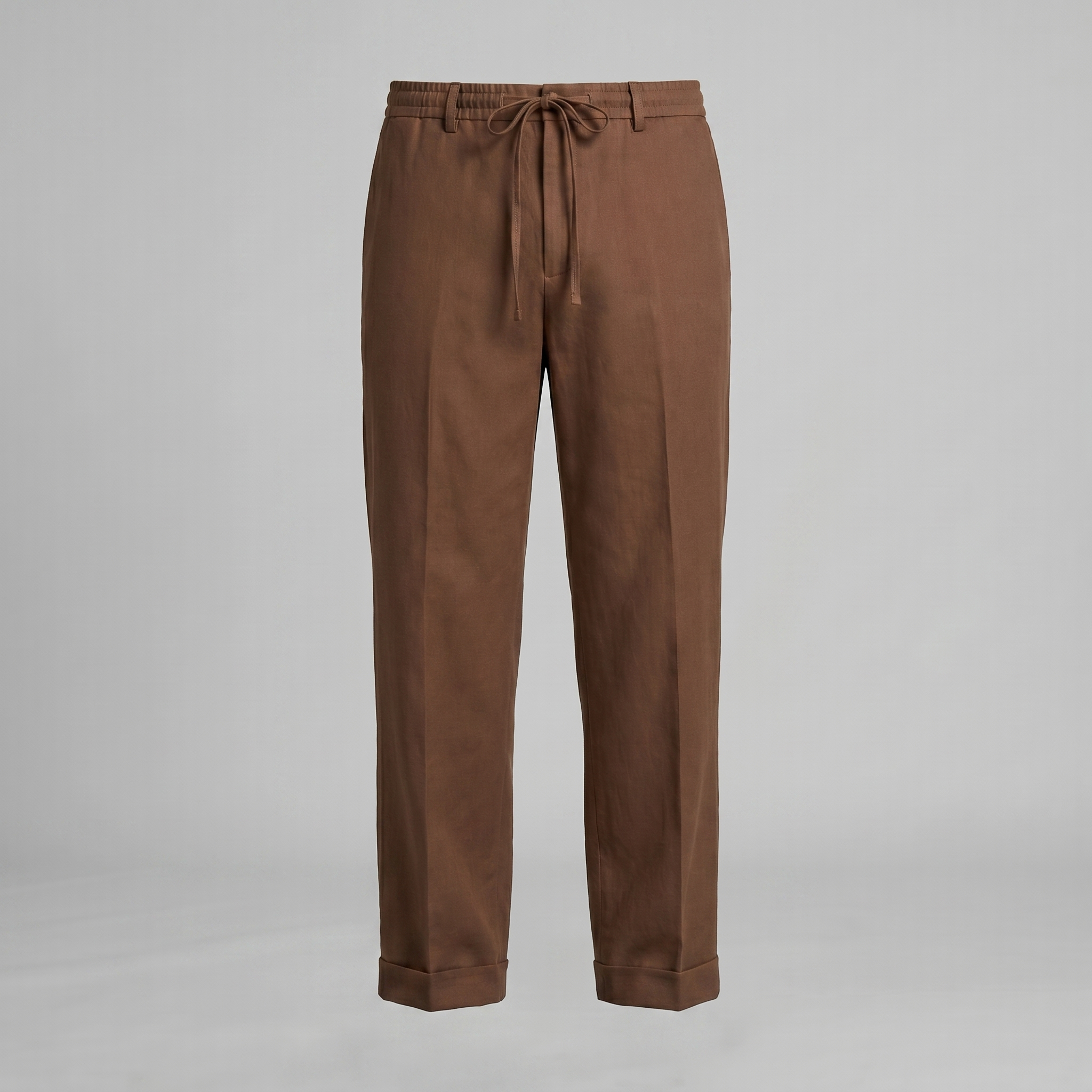 Men's Relaxed Drawstring Tapered Pants