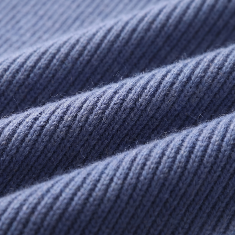 Men's Ribbed Wool Full-Zip Cardigan