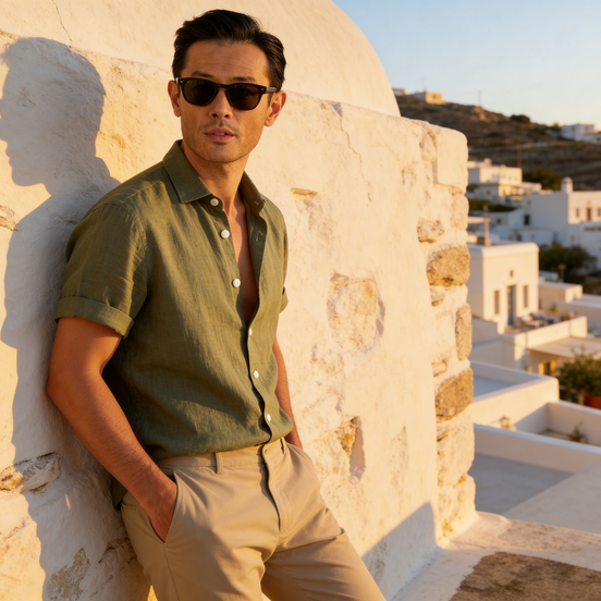 Men's Short Sleeve Summer Shirt