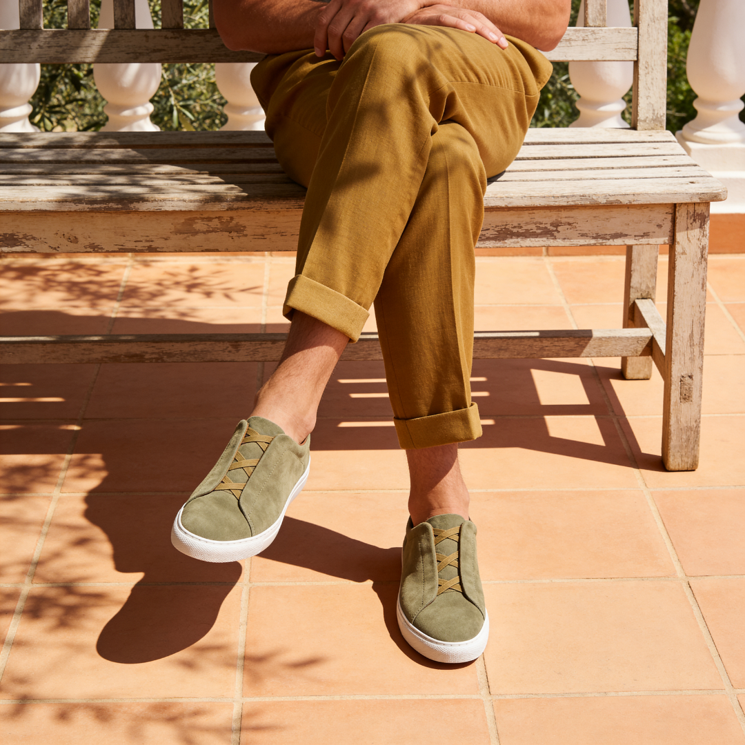 Men's Suede Casual Sneakers