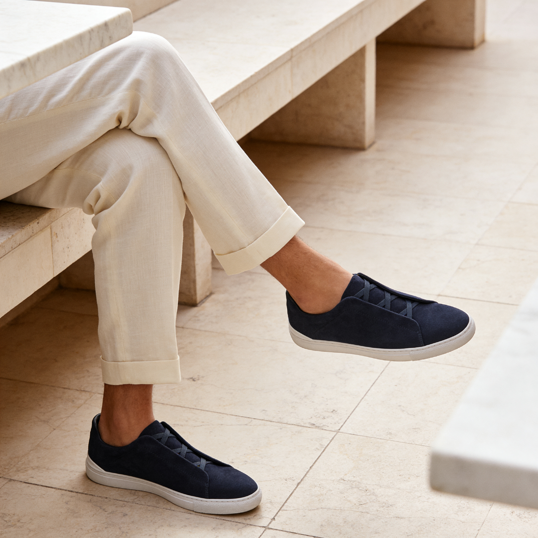 Men's Suede Casual Sneakers